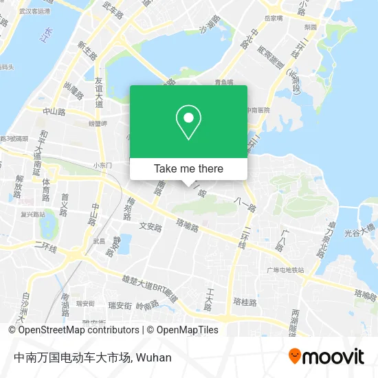 中南万国电动车大市场 map