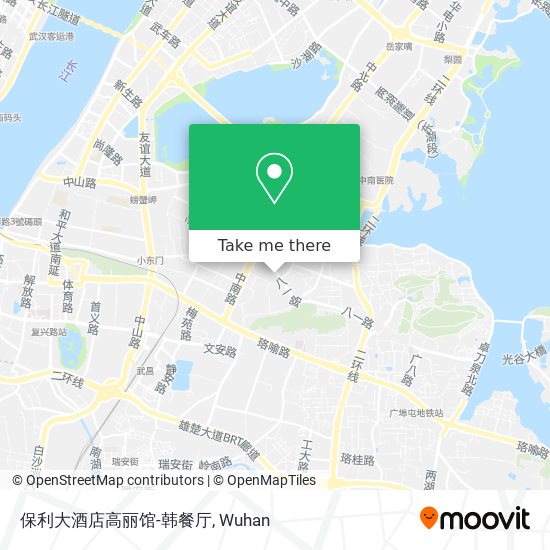 保利大酒店高丽馆-韩餐厅 map