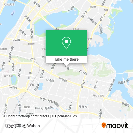 红光停车场 map