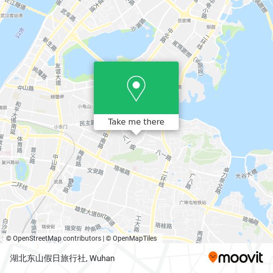 湖北东山假日旅行社 map