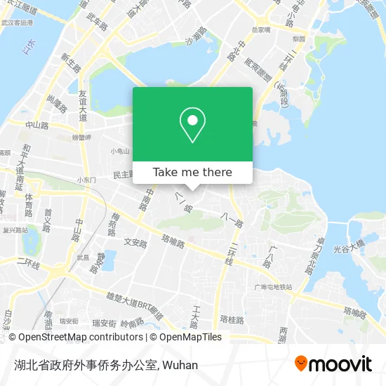 湖北省政府外事侨务办公室 map