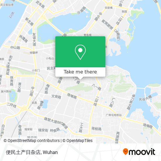 便民土产日杂店 map