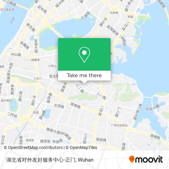 湖北省对外友好服务中心-正门 map