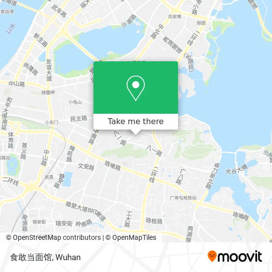食敢当面馆 map