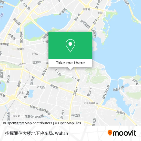 指挥通信大楼地下停车场 map