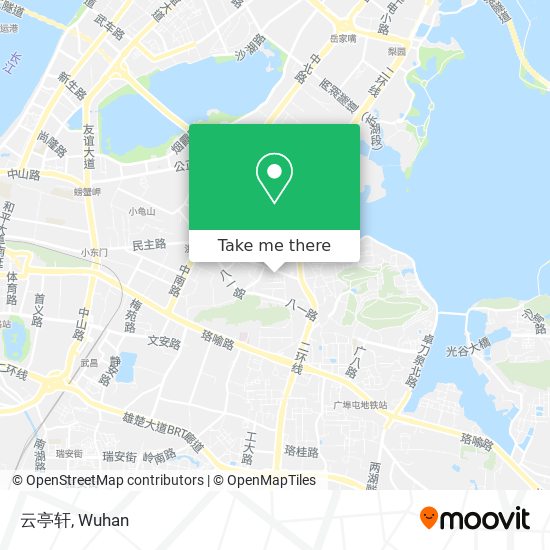 云亭轩 map