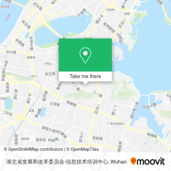 湖北省发展和改革委员会-信息技术培训中心 map
