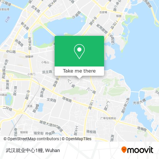武汉就业中心1幢 map