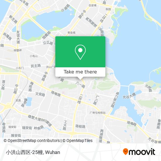 小洪山西区-25幢 map