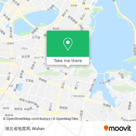 湖北省地震局 map