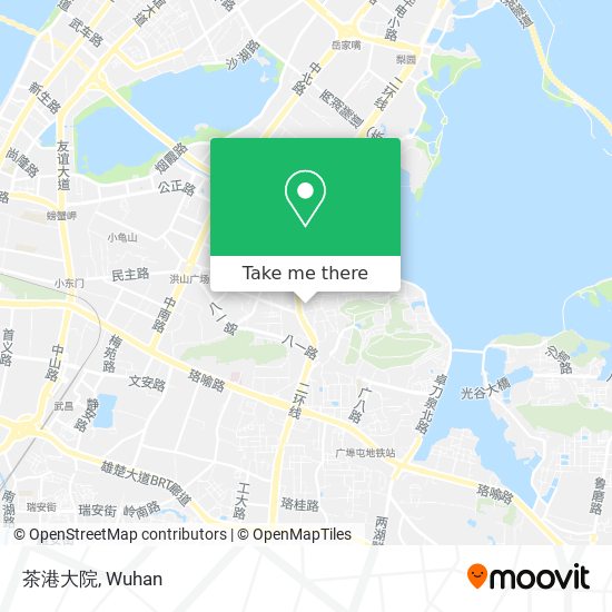 茶港大院 map