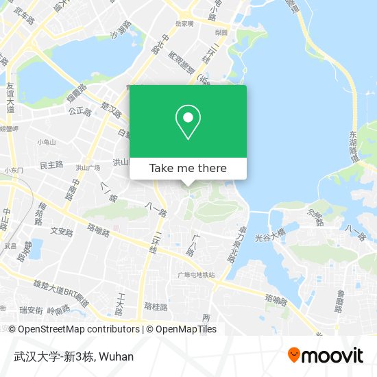 武汉大学-新3栋 map