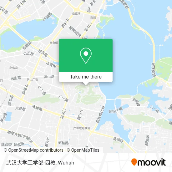 武汉大学工学部-四教 map