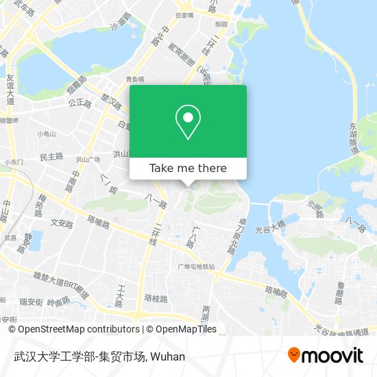 武汉大学工学部-集贸市场 map