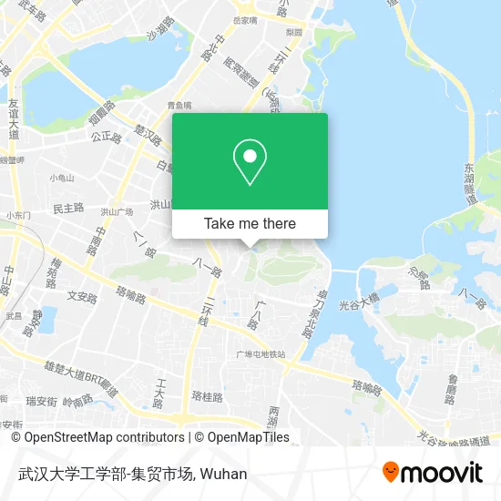 武汉大学工学部-集贸市场 map