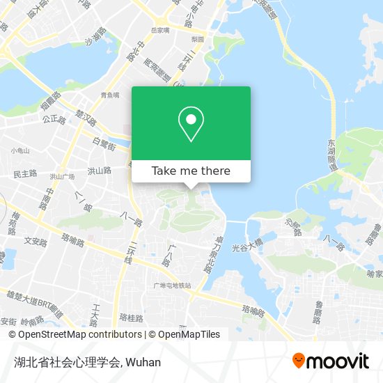 湖北省社会心理学会 map