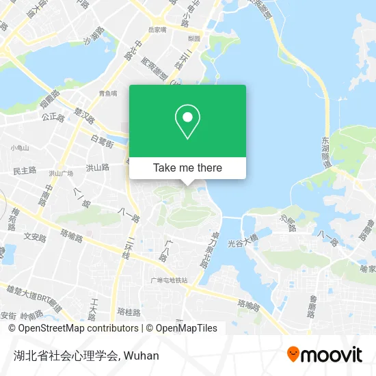 湖北省社会心理学会 map
