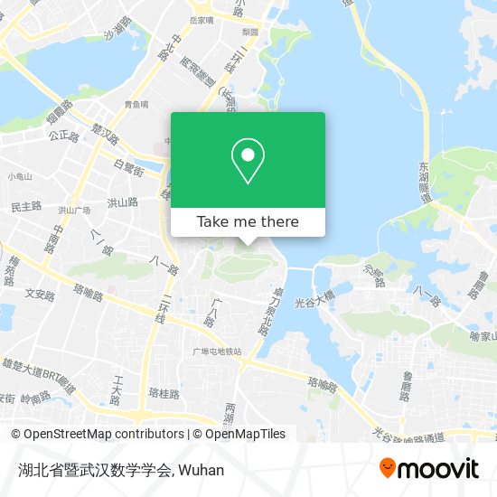 湖北省暨武汉数学学会 map