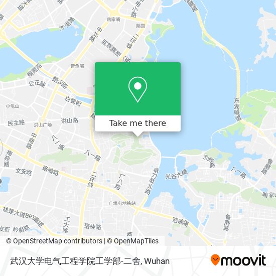 武汉大学电气工程学院工学部-二舍 map