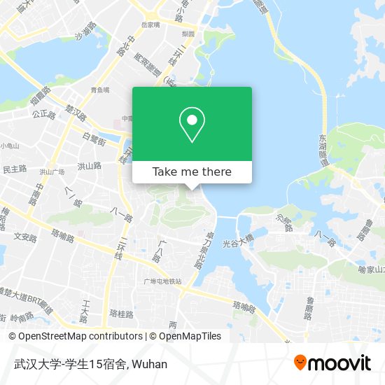 武汉大学-学生15宿舍 map