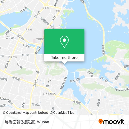 珞珈面馆(湖滨店) map