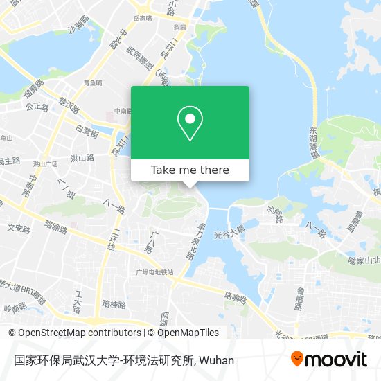 国家环保局武汉大学-环境法研究所 map