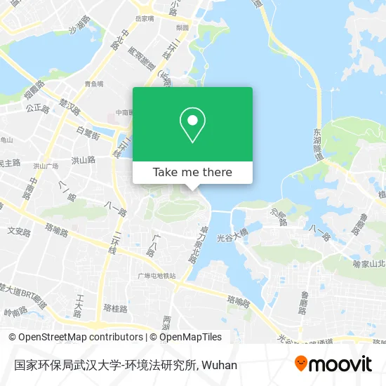 国家环保局武汉大学-环境法研究所 map
