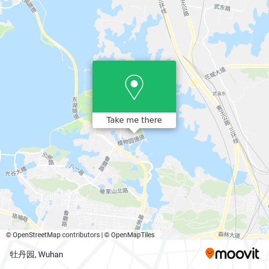 牡丹园 map
