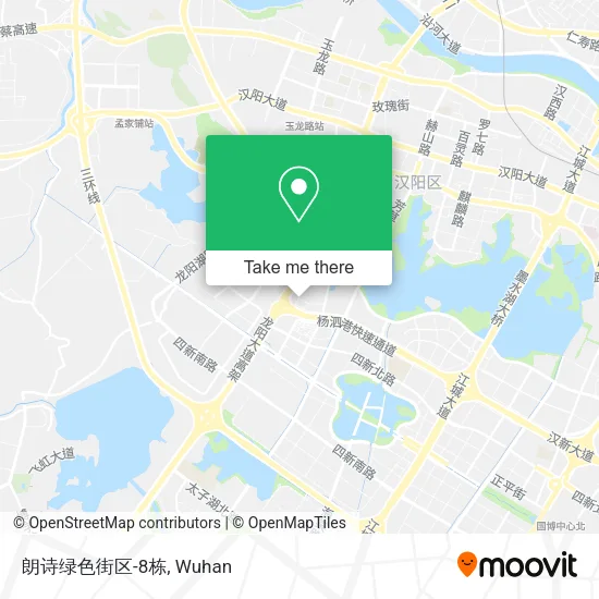 朗诗绿色街区-8栋 map