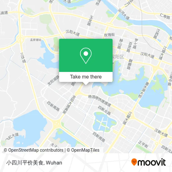 小四川平价美食 map