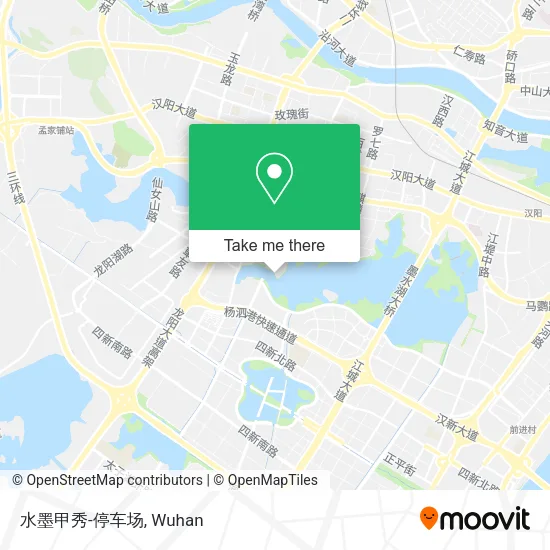 水墨甲秀-停车场 map