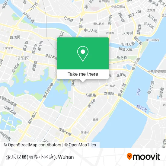 派乐汉堡(丽湖小区店) map