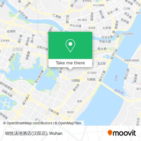 锦悦汤池酒店(汉阳店) map