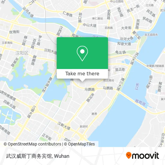武汉威斯丁商务宾馆 map