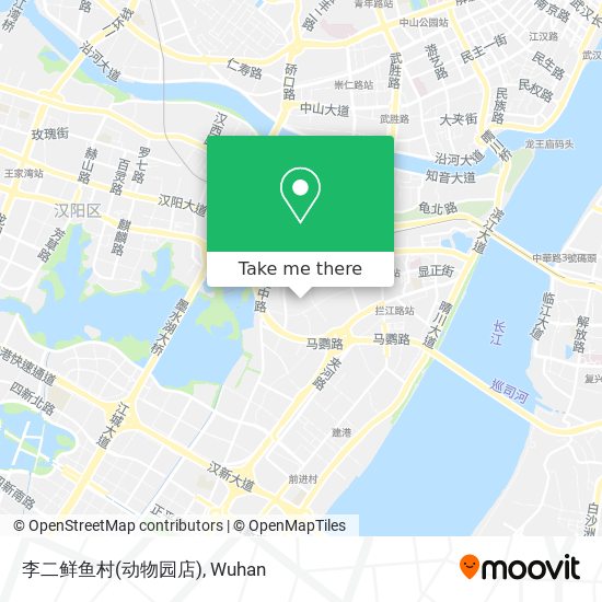 李二鲜鱼村(动物园店) map