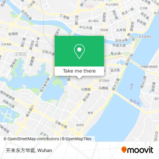 开来东方华庭 map