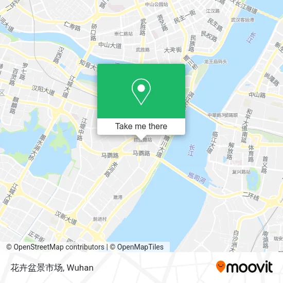 花卉盆景市场 map
