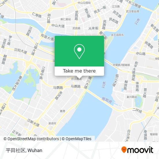平田社区 map