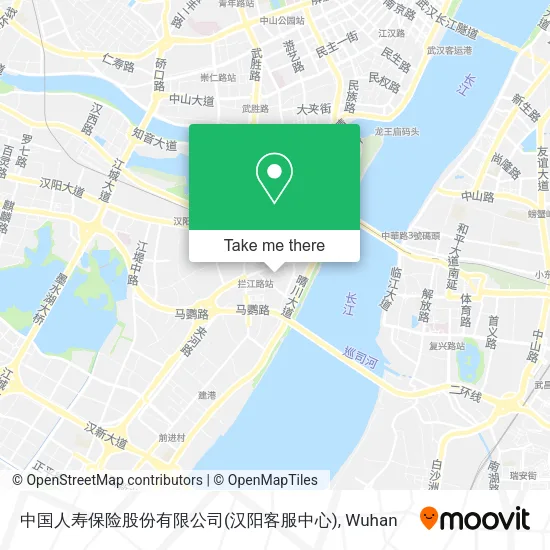 中国人寿保险股份有限公司(汉阳客服中心) map