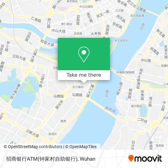 招商银行ATM(钟家村自助银行) map