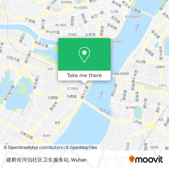 建桥街河泊社区卫生服务站 map