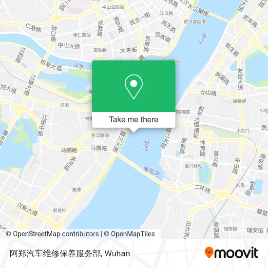 阿郑汽车维修保养服务部 map