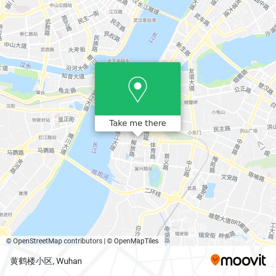 黄鹤楼小区 map