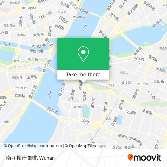南亚榨汁咖啡 map