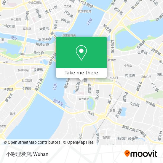 小谢理发店 map