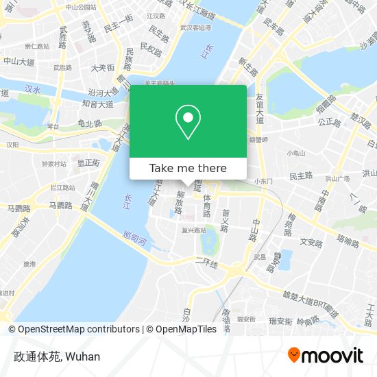 政通体苑 map