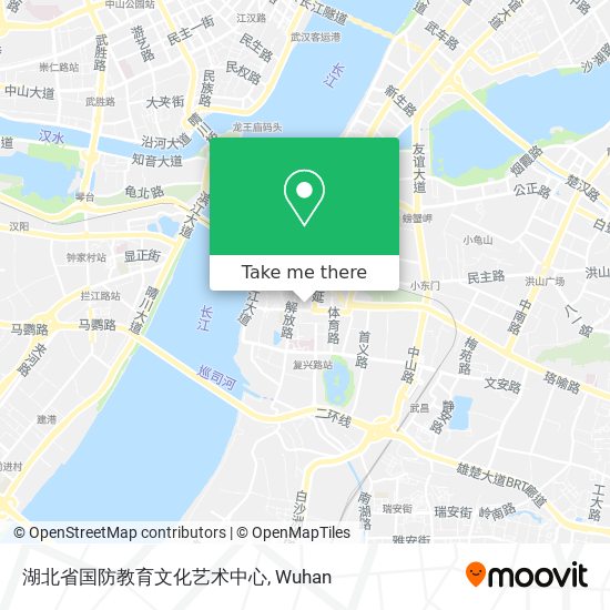湖北省国防教育文化艺术中心 map