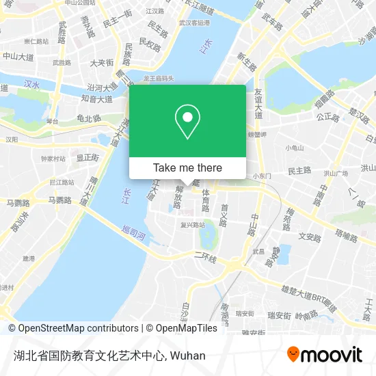 湖北省国防教育文化艺术中心 map