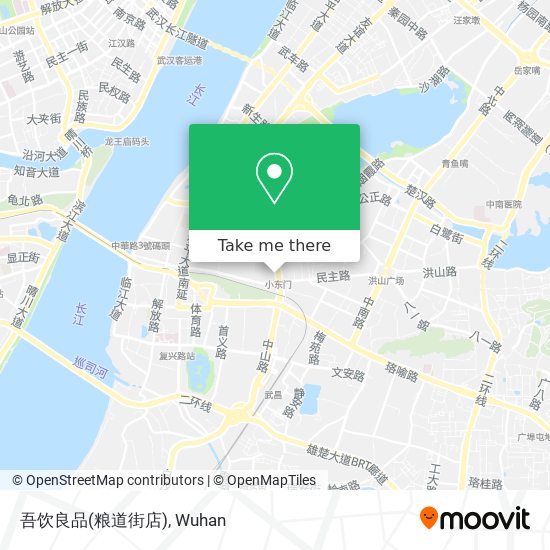 吾饮良品(粮道街店) map