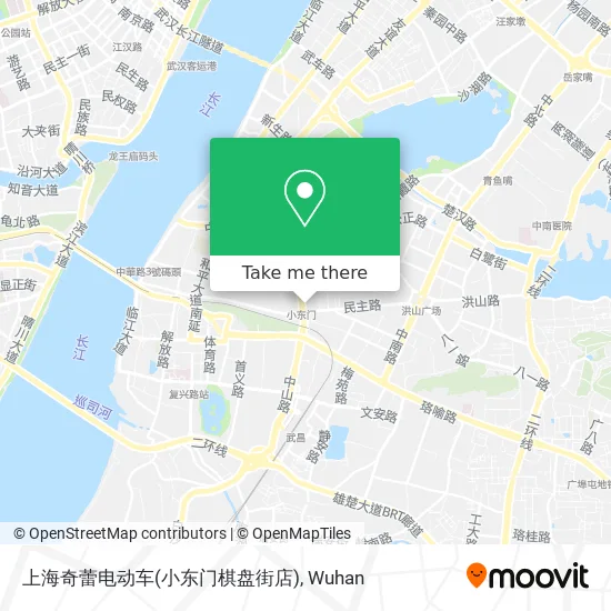 上海奇蕾电动车(小东门棋盘街店) map
